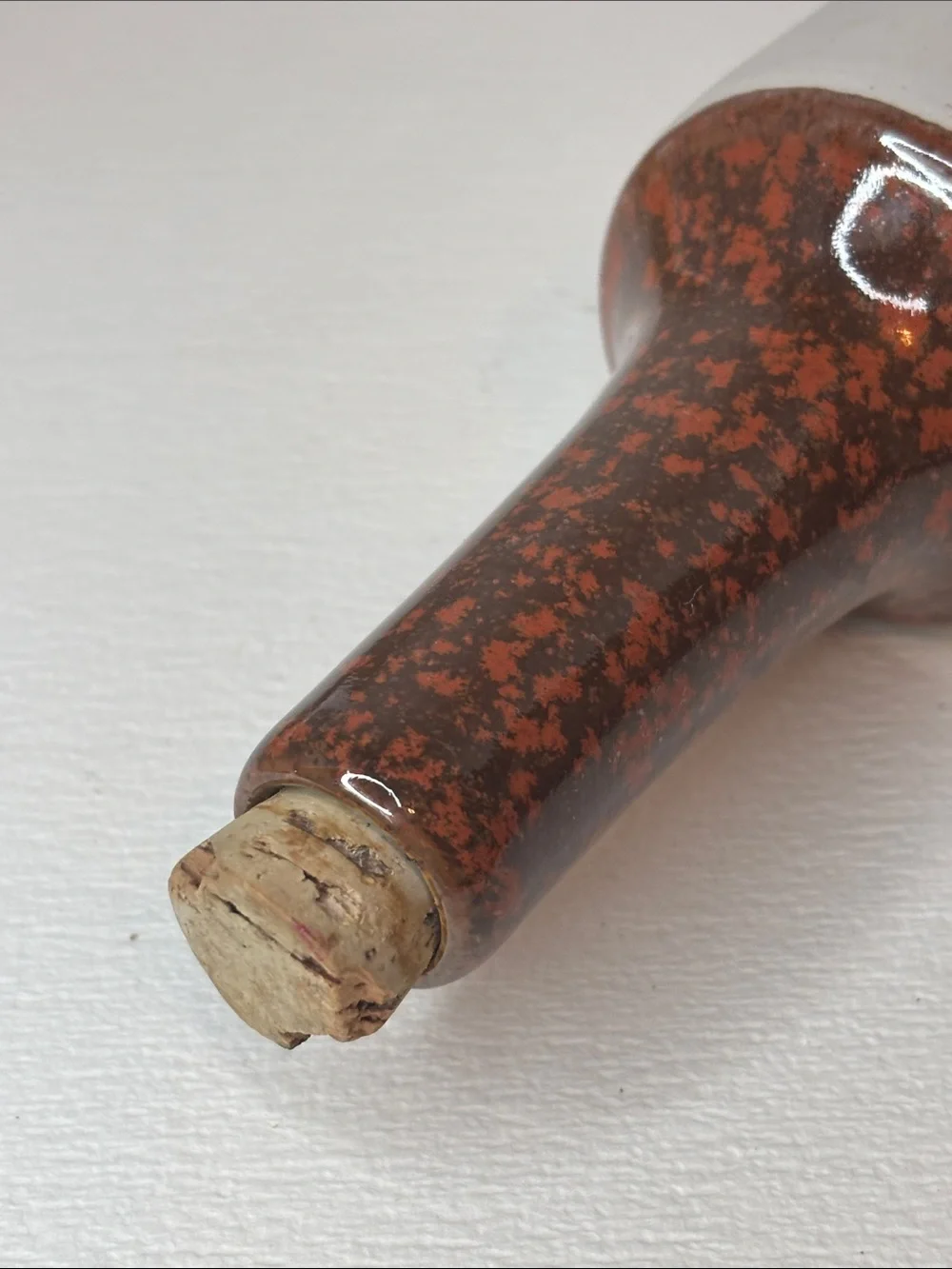 Vintage Stoneware Bisque Finish Water Filled Rolling Pin